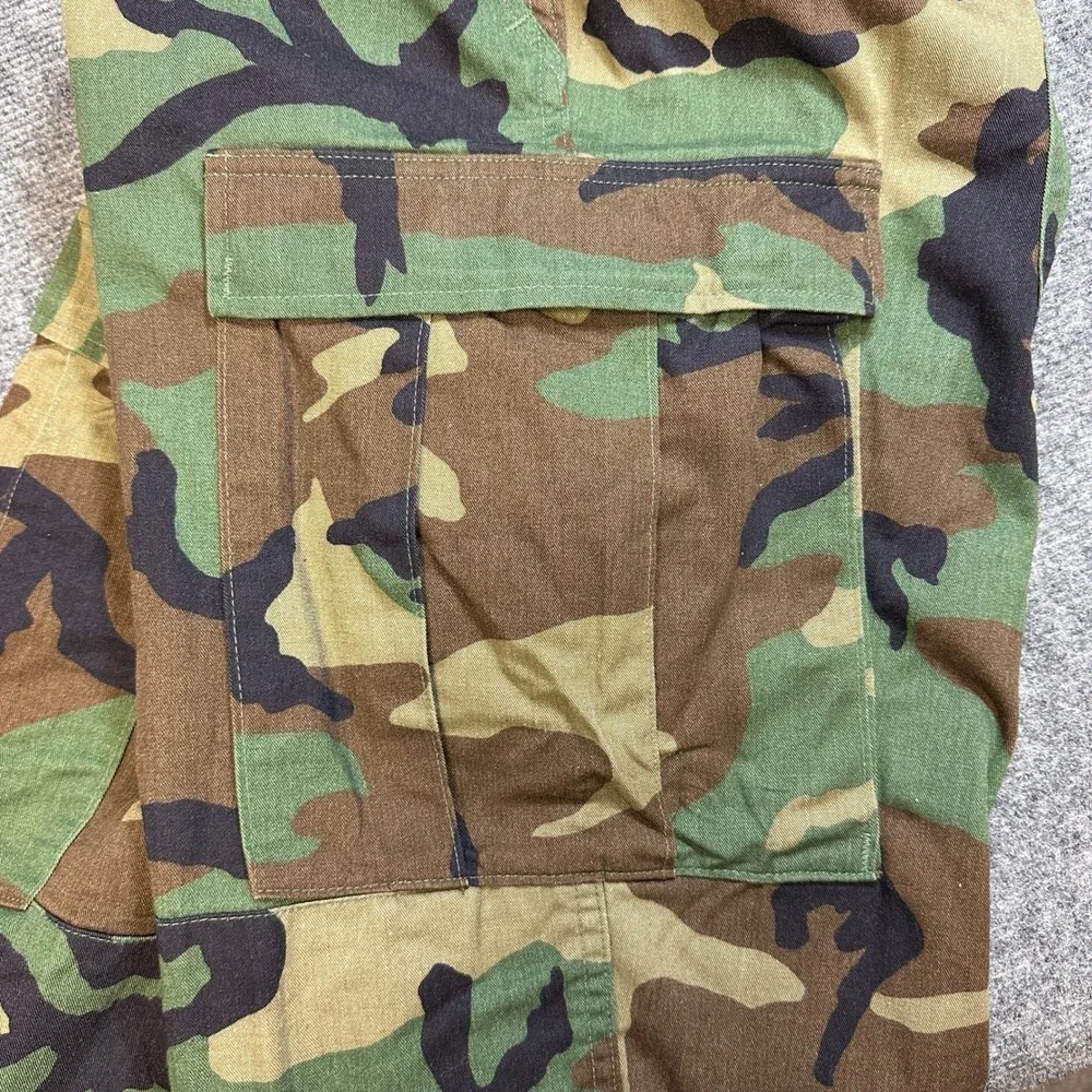 Propper Woodland Camo Cargo Pants Mens Medium Regular Military Trousers 90s VTG